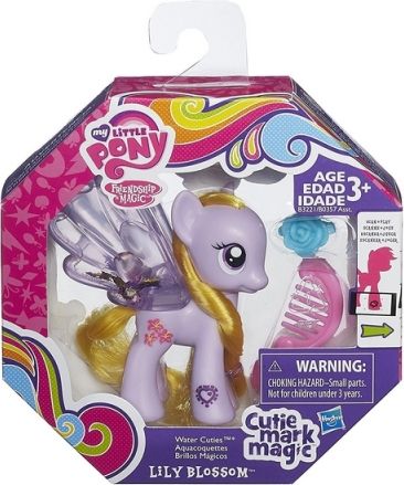 My Little Pony průhledný poník s třpytkami a doplňkem - obrázek 9
