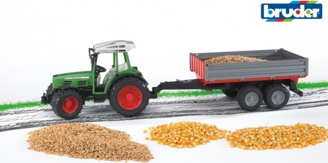 Bruder 2104 Traktor Fendt 209 S se sklápěcím vozem - obrázek 2