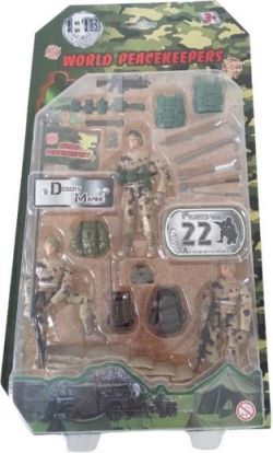 Figurka vojáka s doplňky - obrázek 2