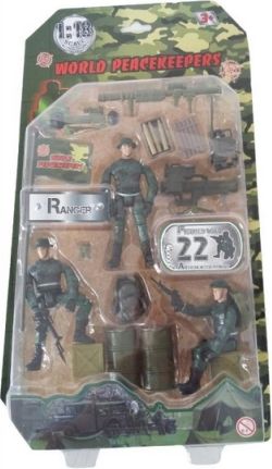 Figurka vojáka s doplňky - obrázek 3