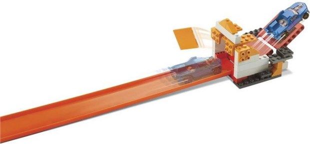 Hot Wheels TRACK BUILDER PADACÍ MOST - obrázek 2