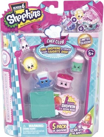 Shopkins S6 5 pack Figurky Shopkins - obrázek 1