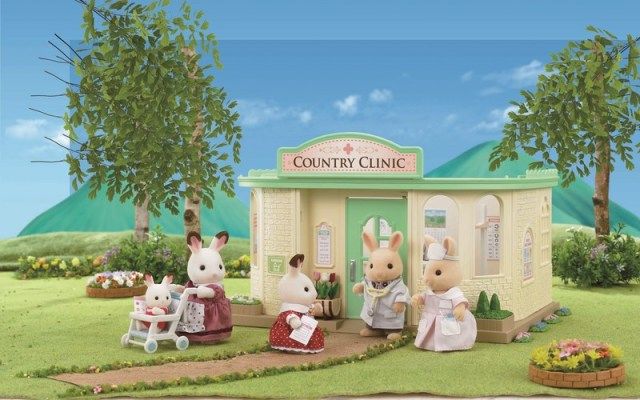 Sylvanian Families - Venkovská klinika včetně příslušenství bez figurek - obrázek 3