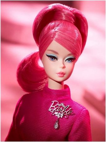 Barbie panenka 60. výročí růžová - obrázek 4