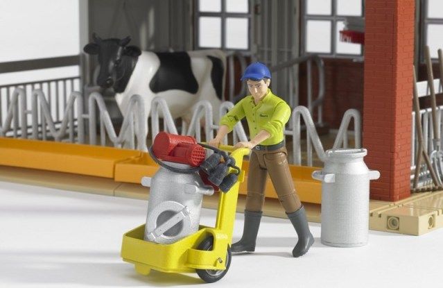 BWORLD 62621 Stáj pro dobytek+figurka+příslušenství - obrázek 5