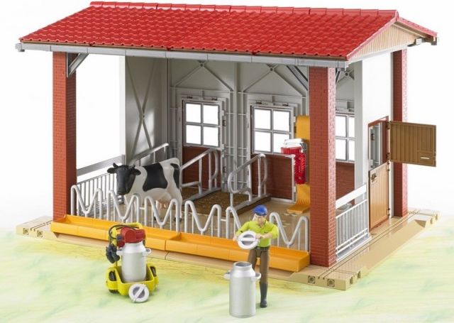 BWORLD 62621 Stáj pro dobytek+figurka+příslušenství - obrázek 10