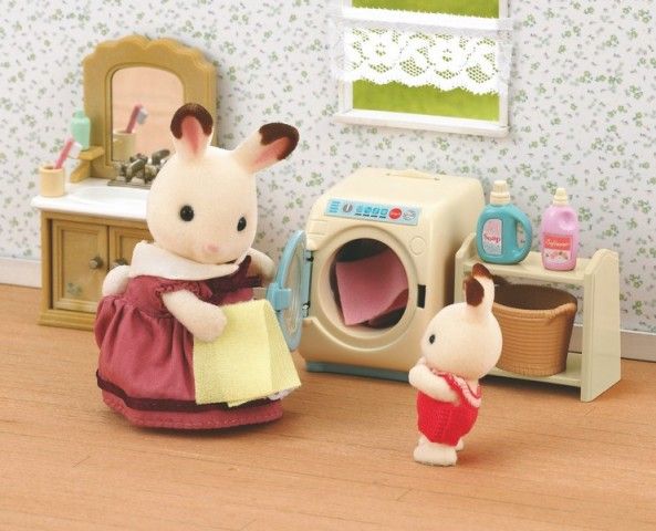 Sylvanian Families - Pračka a příslušenství set - obrázek 3