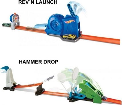 Hot Wheels TRACK BUILDER KASKADÉRSKÁ VÝZVA - obrázek 1