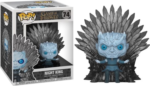 Funko POP Deluxe: GOT S10 - Night King Sitting on Throne - obrázek 1
