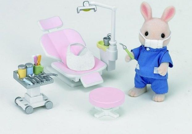 Sylvanian Families - U zubaře včetně příslušenství a figurky - obrázek 1