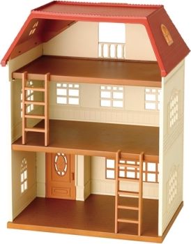 Sylvanian Families Dárkový set - Třípatrový dům s příslušenstvím C - obrázek 4