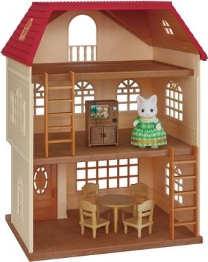 Sylvanian Families Dárkový set - Třípatrový dům s příslušenstvím C - obrázek 8