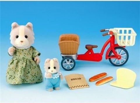 Sylvanian Families - Psí rodinka na kole - obrázek 5