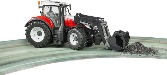 Bruder 3181 Traktor Steyr 6300 Terrus CVT s čelním nakladačem - obrázek 4