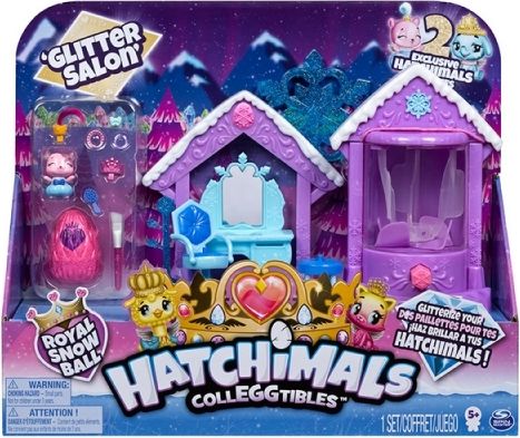 HATCHIMALS TŘPYTIVÝ KRÁLOVSKÝ SALÓN