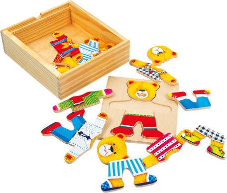 Puzzle - šatní skříň - medvídek - obrázek 3