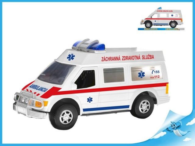 Auto slovenská ambulance 27cm na setrvačník - obrázek 1