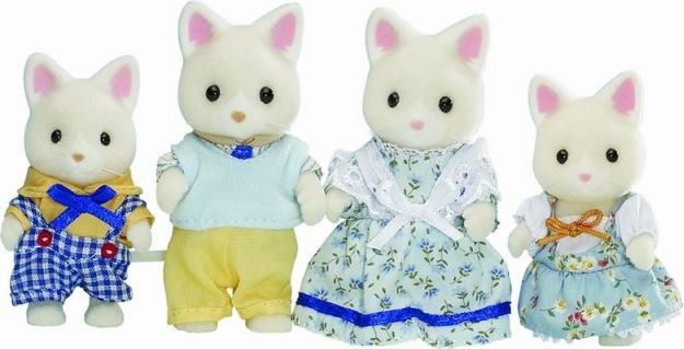 Sylvanian Families - Rodina hedvábných koček - obrázek 1