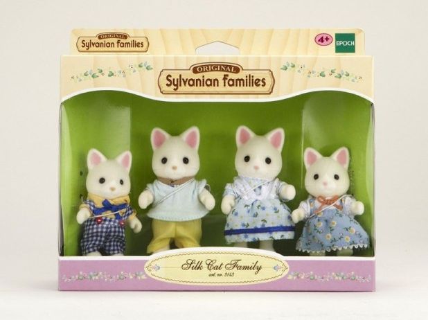 Sylvanian Families - Rodina hedvábných koček - obrázek 2