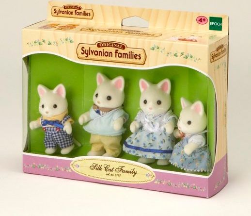 Sylvanian Families - Rodina hedvábných koček - obrázek 3