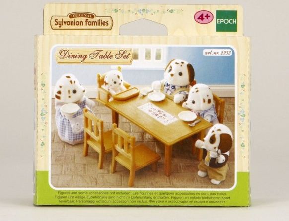Sylvanian Families - Nábytek jídelní stůl se židlemi - obrázek 3