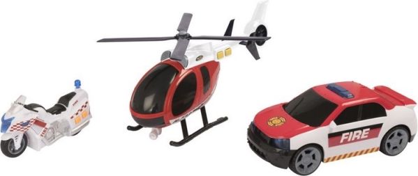 Teamsterz požární přeprava helikoptéry se zvukem a světlem - obrázek 4