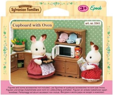 Sylvanian Families - Vybavení skříň s mikrovlnou troubou - obrázek 2