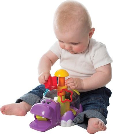 Playgro - Otáčivá vkládačka hroch - obrázek 1