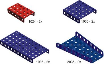 Merkur ND 107 - desky zkosené a zahnuté - obrázek 1
