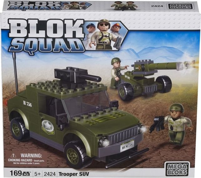 Micro - Blok Squad - Vojenské auto - obrázek 1
