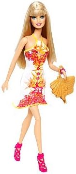 Mattel Barbie tropická party Barbie - obrázek 1