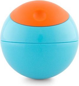 Boon - Kulatá svačinová nádobka modro-oranžová - obrázek 1