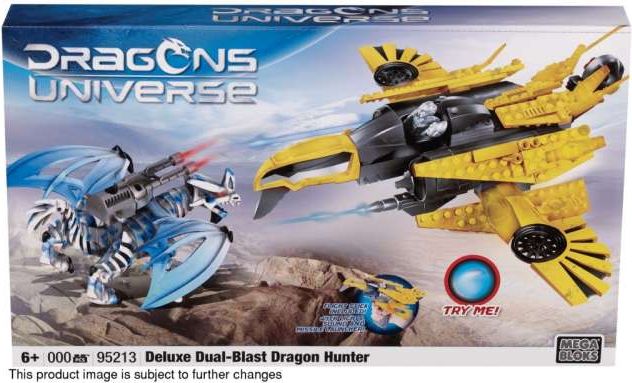 Megabloks Dračí edice - Deluxe Dual-blast Dragon Hunter - obrázek 1
