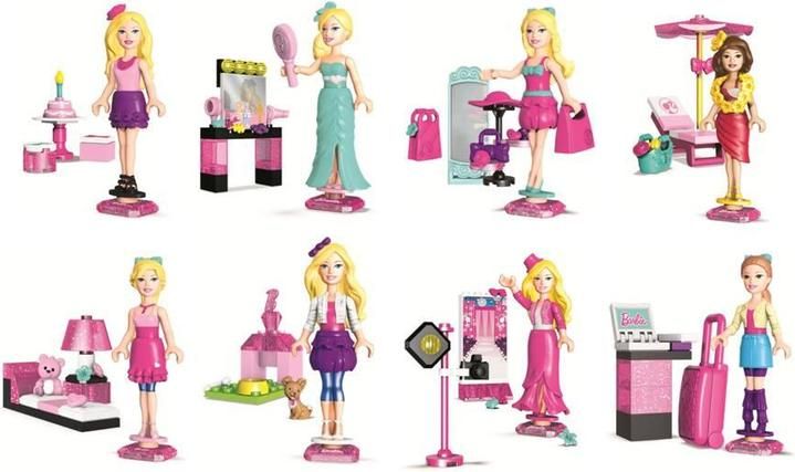 Megabloks  Micro - Barbie figurky - obrázek 1