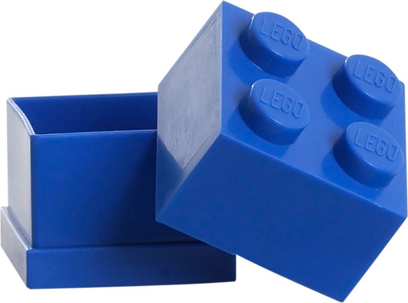 LEGO mini box 46 x 46 x 43 mm modrý - obrázek 1