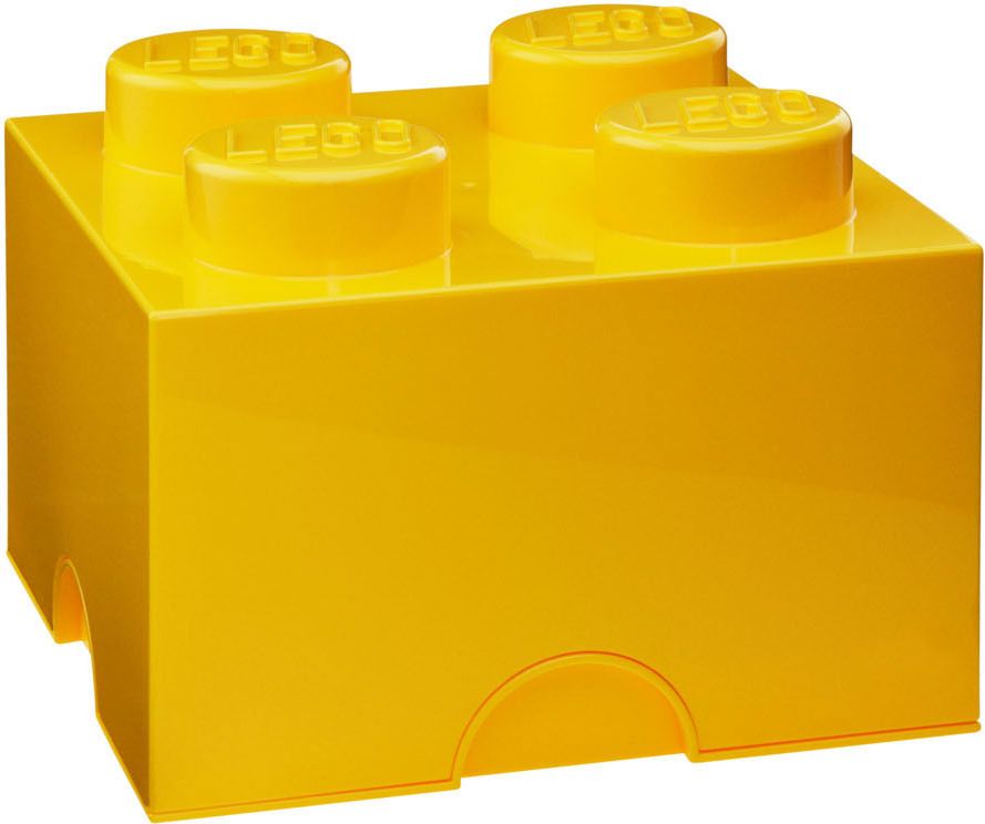LEGO úložný box žlutý - obrázek 1
