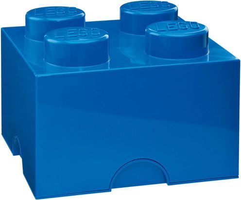 LEGO úložný box modrý - obrázek 1