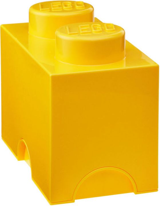 LEGO úložný box žlutý - obrázek 1
