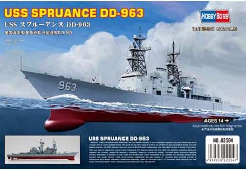 USS SPRUANCE DD-963 HOBBY BOSS - obrázek 1