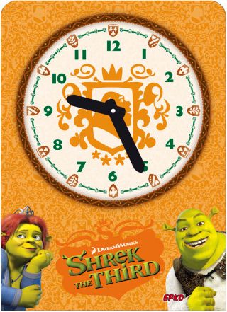 Shrek Didaktické hodiny Shrek - obrázek 1