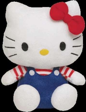 Hello Kitty modré kalhotky 15cm - obrázek 1