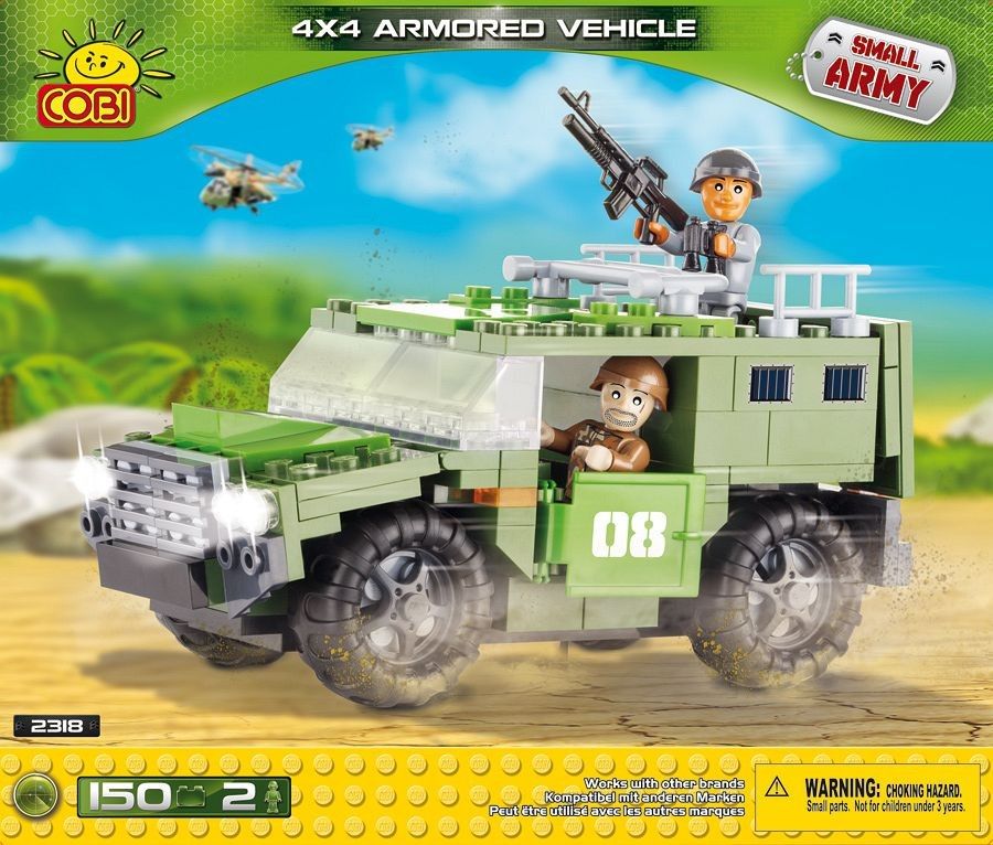 Cobi 2318 Small Army OBRNĚNÉ VOZIDLO 4x4 - obrázek 1