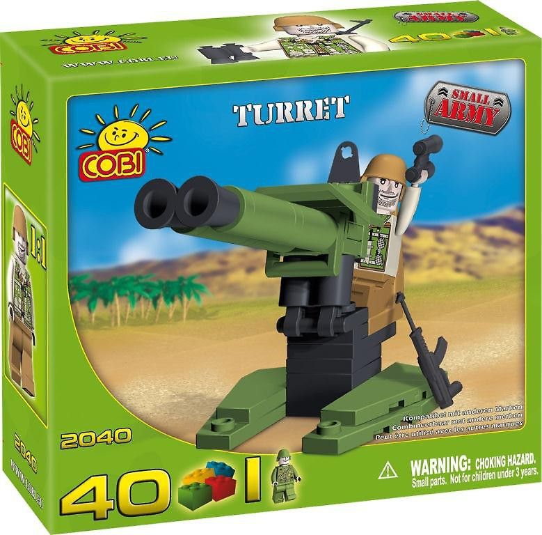 Malá armáda Dělo TURRET Cobi 2040 - obrázek 1