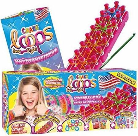 Stav + 600 silikonových gumiček CRAZE LOOPS - obrázek 1