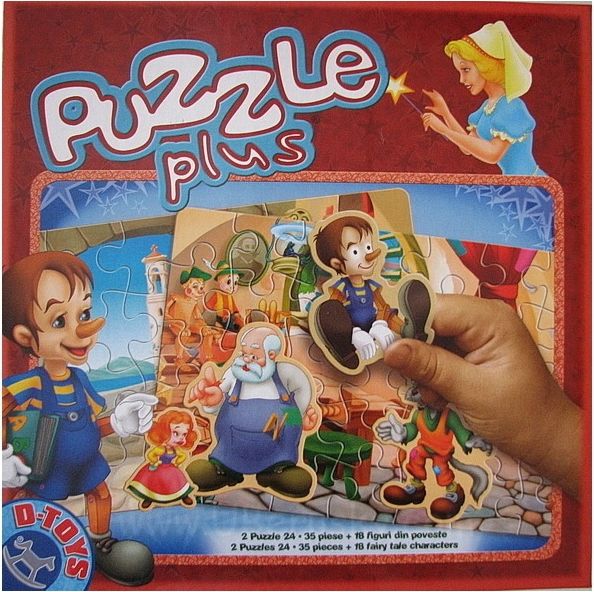 D- Toys Puzzle Pinocchio - obrázek 1