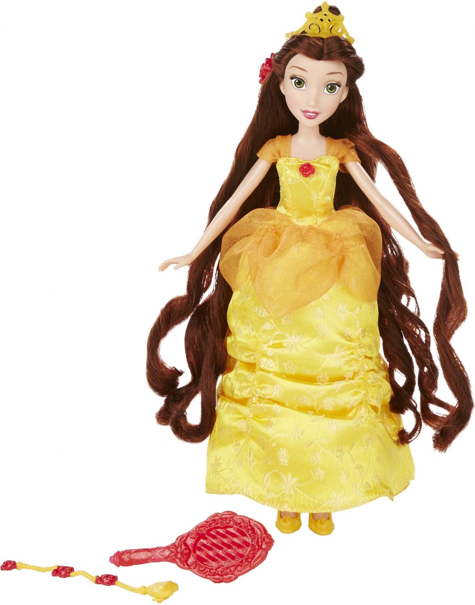 Disney Princess Panenka s vlasovými doplňky Bella - obrázek 1