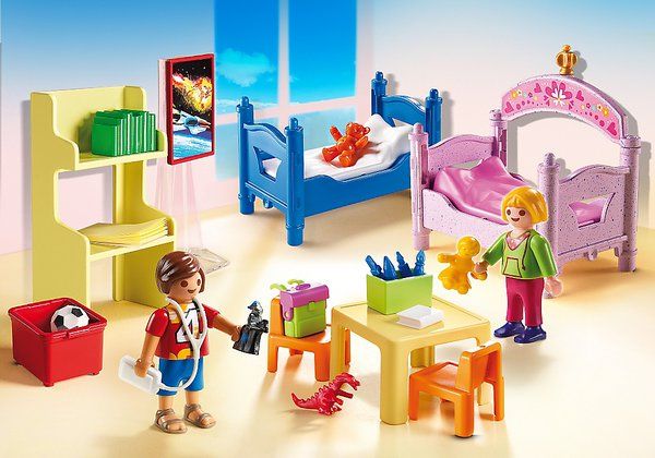 Playmobil 5306 Barevný dětský pokoj - obrázek 1