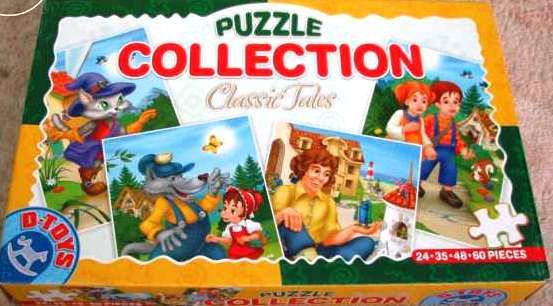 Puzzle Collection Pohádky 24 35 48 a 60 dílků - obrázek 1