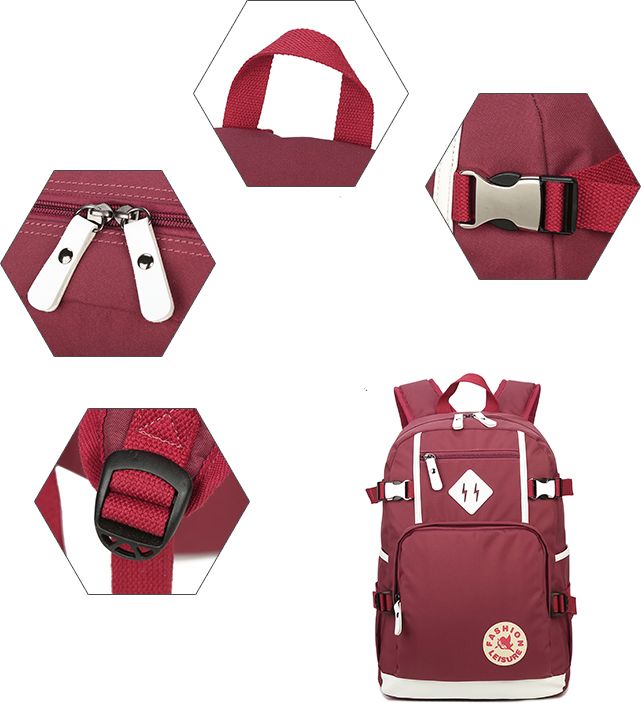 Unisex školní batoh TopBags Leisure - Grey 19 l - obrázek 3