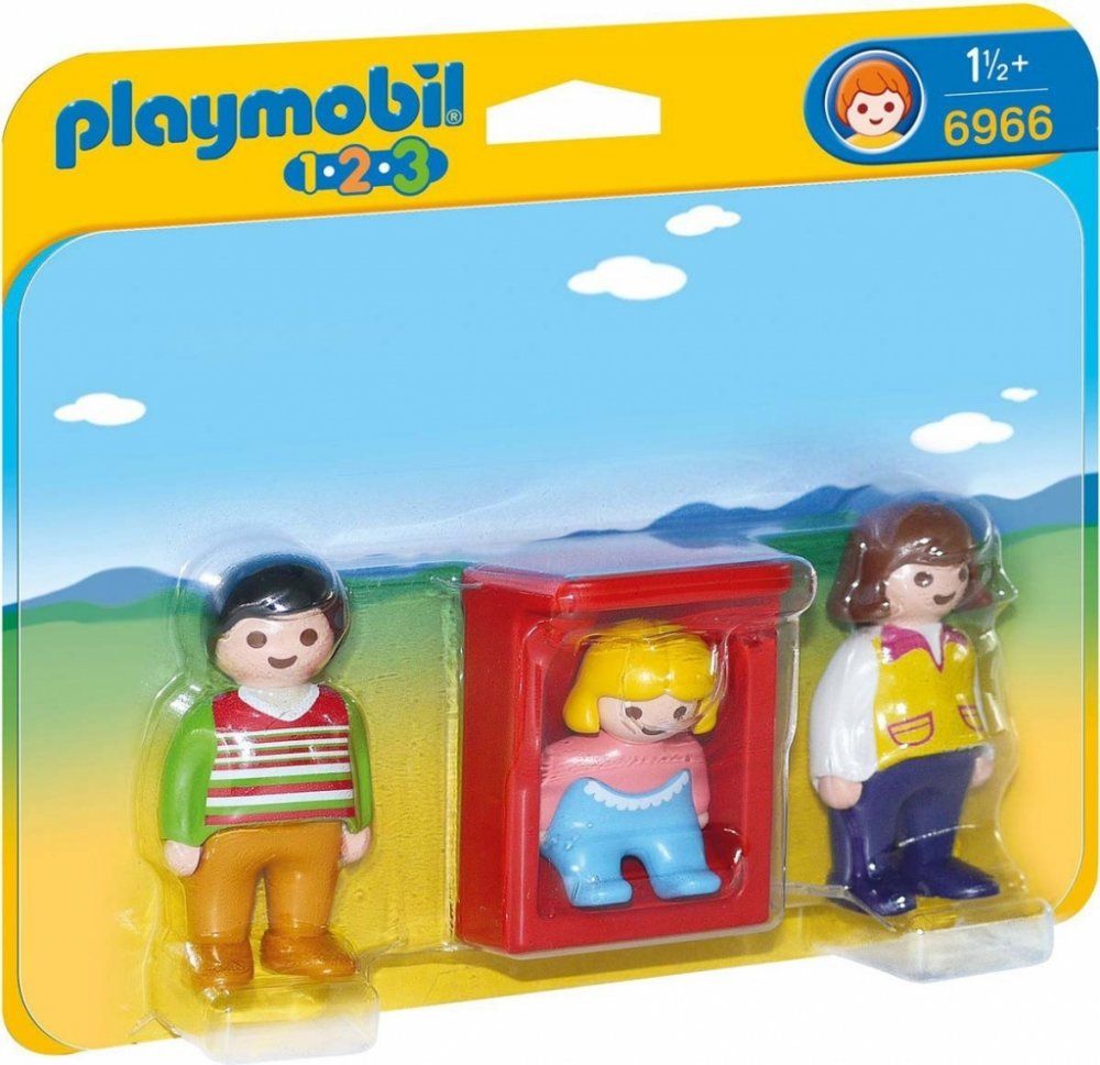 Playmobil 6966 Rodiče s dětskou kolébkou - obrázek 1